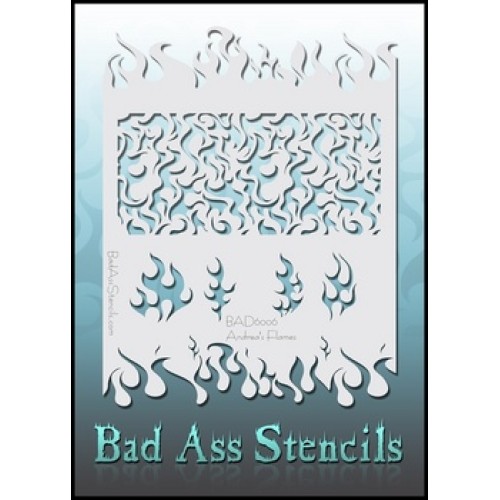 Full Size Bad Ass Stencil 6006 (Full Size Bad Ass Stencil 6006)